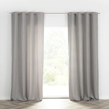 Záves BASIC s kolieskami 140x280 cm svetlosivý 1 ks., 140 cm x 280 cm