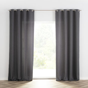 Záves BASIC s kolieskami 140x280 cm tmavosivy 1 ks., 140 cm x 280 cm