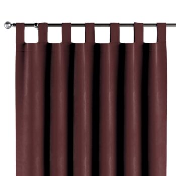 Záves na pútkach, Bordeaux, Velvet, 704-26