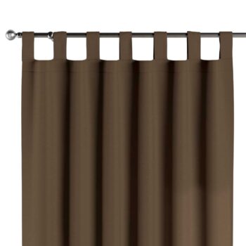 Záves na pútkach, mocca, Cotton Panama, 702-02