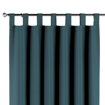 Záves na pútkach, modrá, Blackout Soft, 269-24