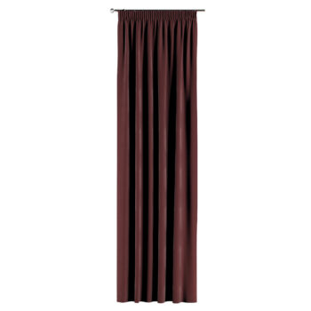 Záves na riasiacej páske, Bordeaux, Velvet, 704-26