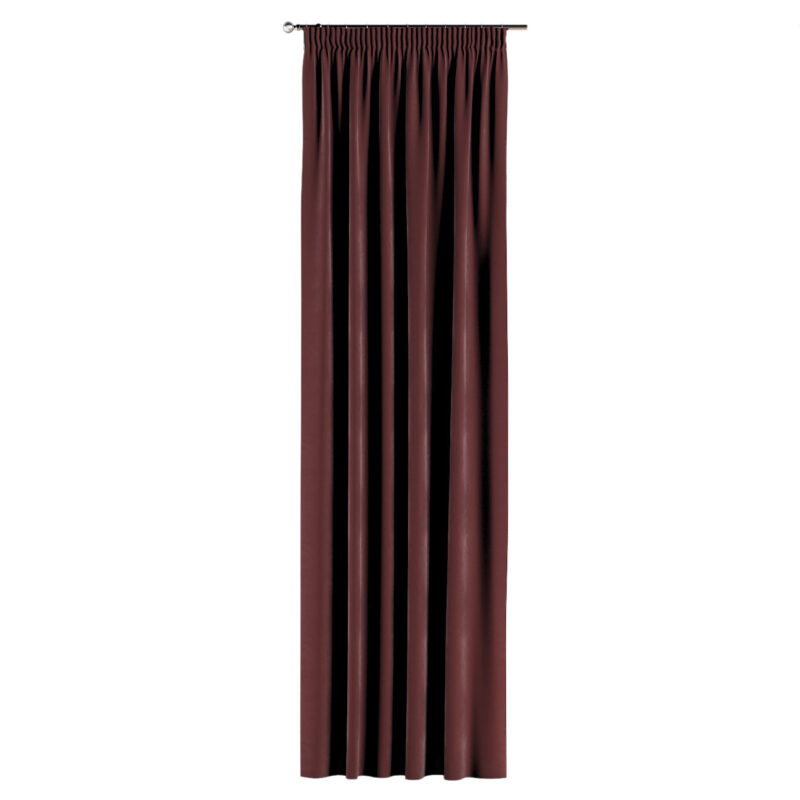 Záves na riasiacej páske, Bordeaux, Velvet, 704-26 Záves na riasiacej páske, Bordeaux, Velvet, 704-26