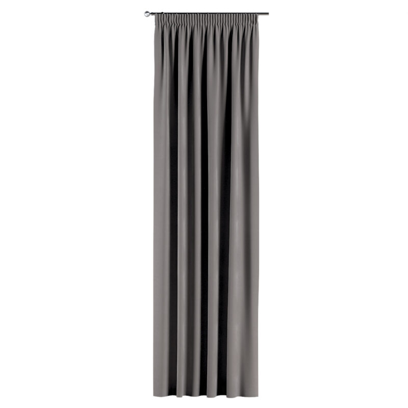 Záves na riasiacej páske, Grå, Velvet, 704-11 Záves na riasiacej páske, Grå, Velvet, 704-11