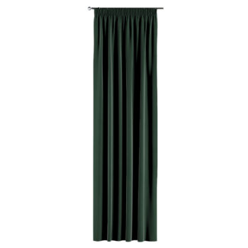 Záves na riasiacej páske, lesná zelená, Crema, 180-63