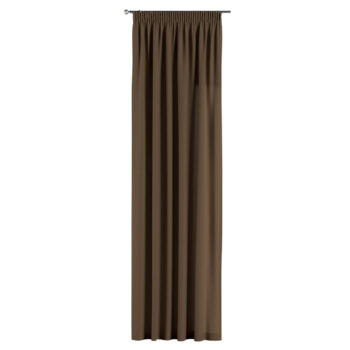 Záves na riasiacej páske, mocca, Cotton Panama, 702-02