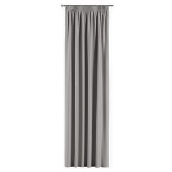 Záves na riasiacej páske, svetlo šedá, Blackout - zatemňujúca, 269-64