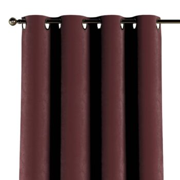 Záves s kolieskami, Bordeaux, Velvet, 704-26