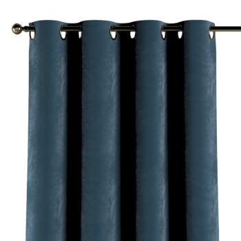 Záves s kolieskami, Petroliumsblå, Velvet, 704-16