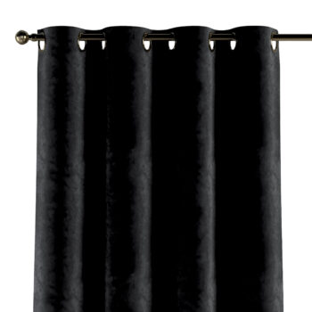 Záves s kolieskami, Sort, Velvet, 704-17