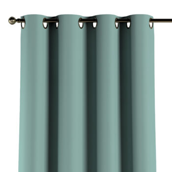 Záves s kolieskami, mätová, Blackout 300 cm, 269-09