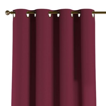 Záves s kolieskami, slivková, Cotton Panama, 702-32