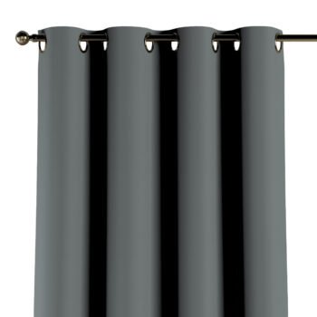 Záves s kolieskami, tmavo - sivá, Blackout 300 cm, 269-07