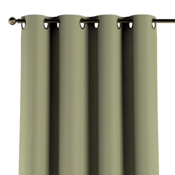 Záves s kolieskami, zelená, Blackout Soft, 269-23