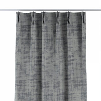 Záves so systémom FLEX (dvojité spony flex), Gråmeleret, Velvet, 704-32