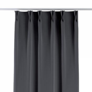 Záves so systémom FLEX (dvojité spony flex), Mørkegrå, Velvet, 704-12