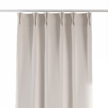 Záves so systémom FLEX (dvojité spony flex), biela, Linen, 392-04