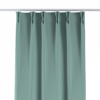 Záves so systémom FLEX (dvojité spony flex), mätová, Blackout 300 cm, 269-09
