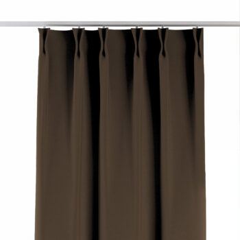 Záves so systémom FLEX (dvojité spony flex), mocca, Cotton Panama, 702-02