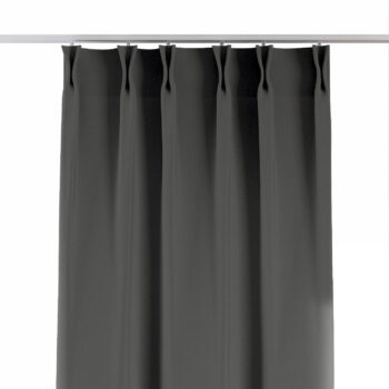 Záves so systémom FLEX (dvojité spony flex), sivá, Quadro, 136-14