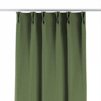 Záves so systémom FLEX (dvojité spony flex), zelená štruktúra, Blackout 300 cm, 269-15