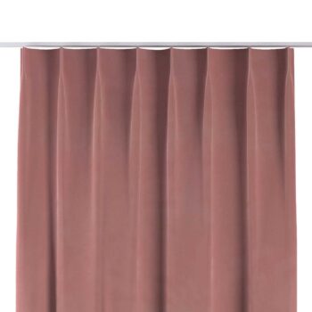 Záves so systémom FLEX (jednoduché spony flex), Koral, Velvet, 704-30