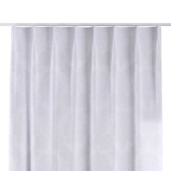 Záves so systémom FLEX (jednoduché spony flex), biela tkanina s vytkaným ornamentom , Damasco, 613-00