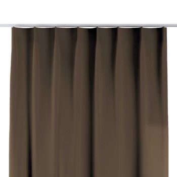 Záves so systémom FLEX (jednoduché spony flex), mocca, Cotton Panama, 702-02