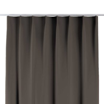 Záves so systémom FLEX (jednoduché spony flex), sivo-bronzová , Blackout - zatemňujúca, 269-80