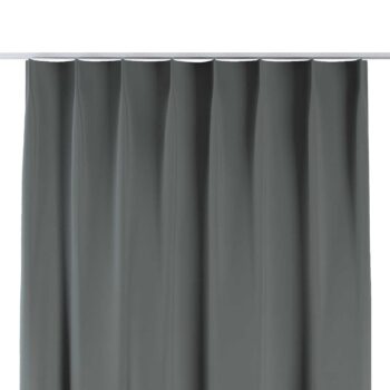 Záves so systémom FLEX (jednoduché spony flex), tmavo - sivá, Blackout 300 cm, 269-07