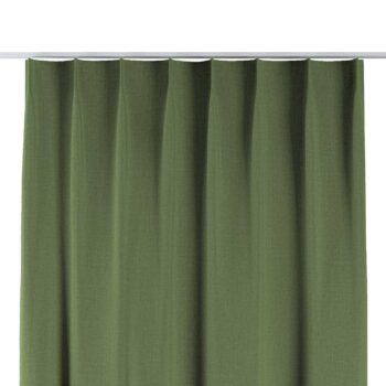 Záves so systémom FLEX (jednoduché spony flex), zelená štruktúra, Blackout 300 cm, 269-15