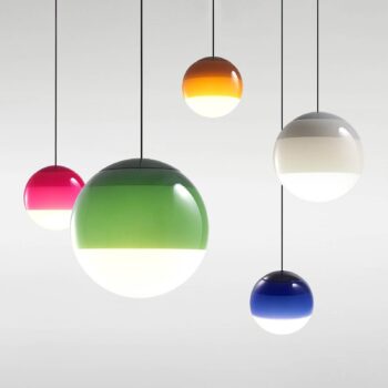 Závesná LED lampa MARSET Dipping Light Ø 13 cm ružová