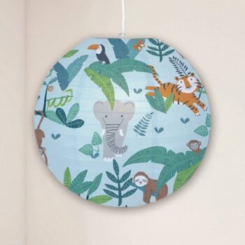 Závesná lampa 4117002 motív zvierat z džungle