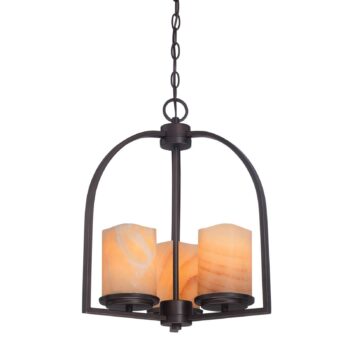 Závesná lampa Aldora, 3-plameňová