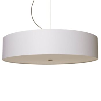Závesná lampa Alea, biela