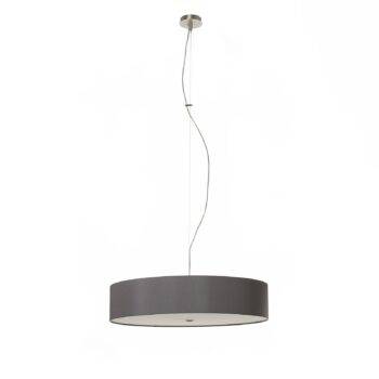 Závesná lampa Alea, bridlicovosivá