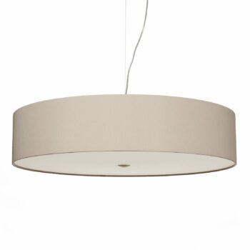 Závesná lampa Alea, melanžová hnedá