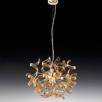 Závesná lampa Amber Ø 40 cm