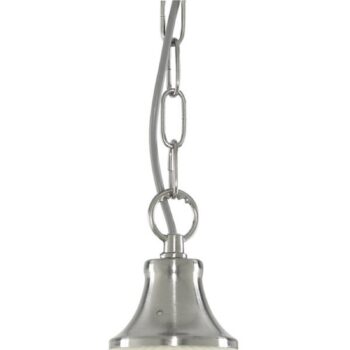 Závesná lampa American Diner striebro satin 1-pl.