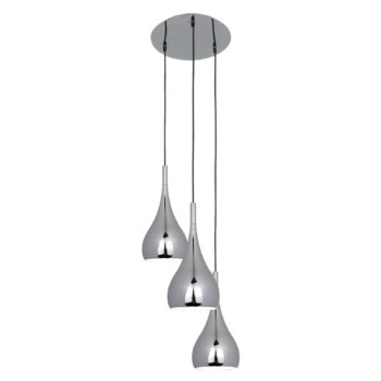 Závesná lampa Anja 3-plameňová