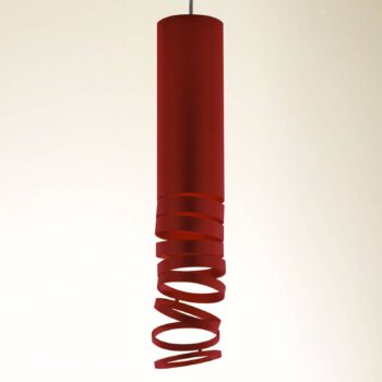 Závesná lampa Artemide Decomposé, červená