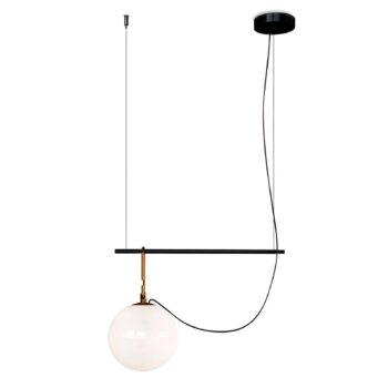 Závesná lampa Artemide nh S1 22 55 cm guľa Ø 22cm