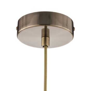 Závesná lampa Balls jantárová sklenená guľa 30cm