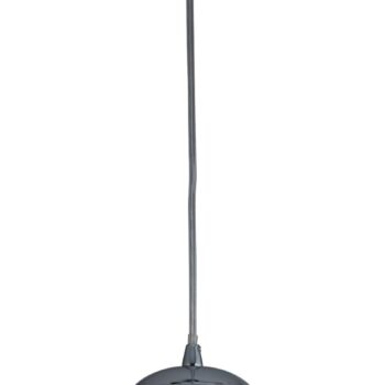 Závesná lampa Balls, sklená guľa/dymová/Ø 30 cm