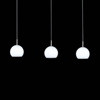 Závesná lampa Bolero, 3-plameňová trám