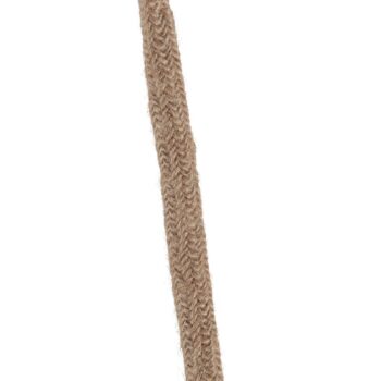 Závesná lampa Bolita z dreva, Ø 42 cm