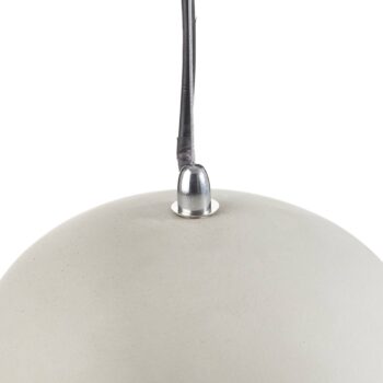 Závesná lampa Broni z betónu, Ø 20 cm