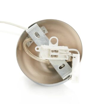 Závesná lampa Bulle chróm