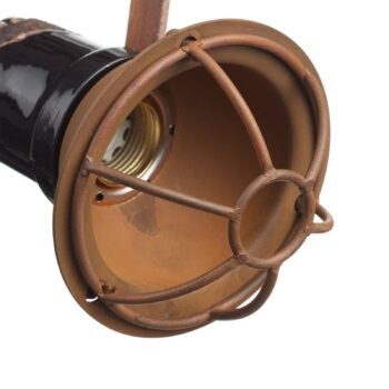 Závesná lampa C1660/1 s klietkou, čierna