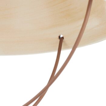 Závesná lampa C1680 z keramiky, bordó